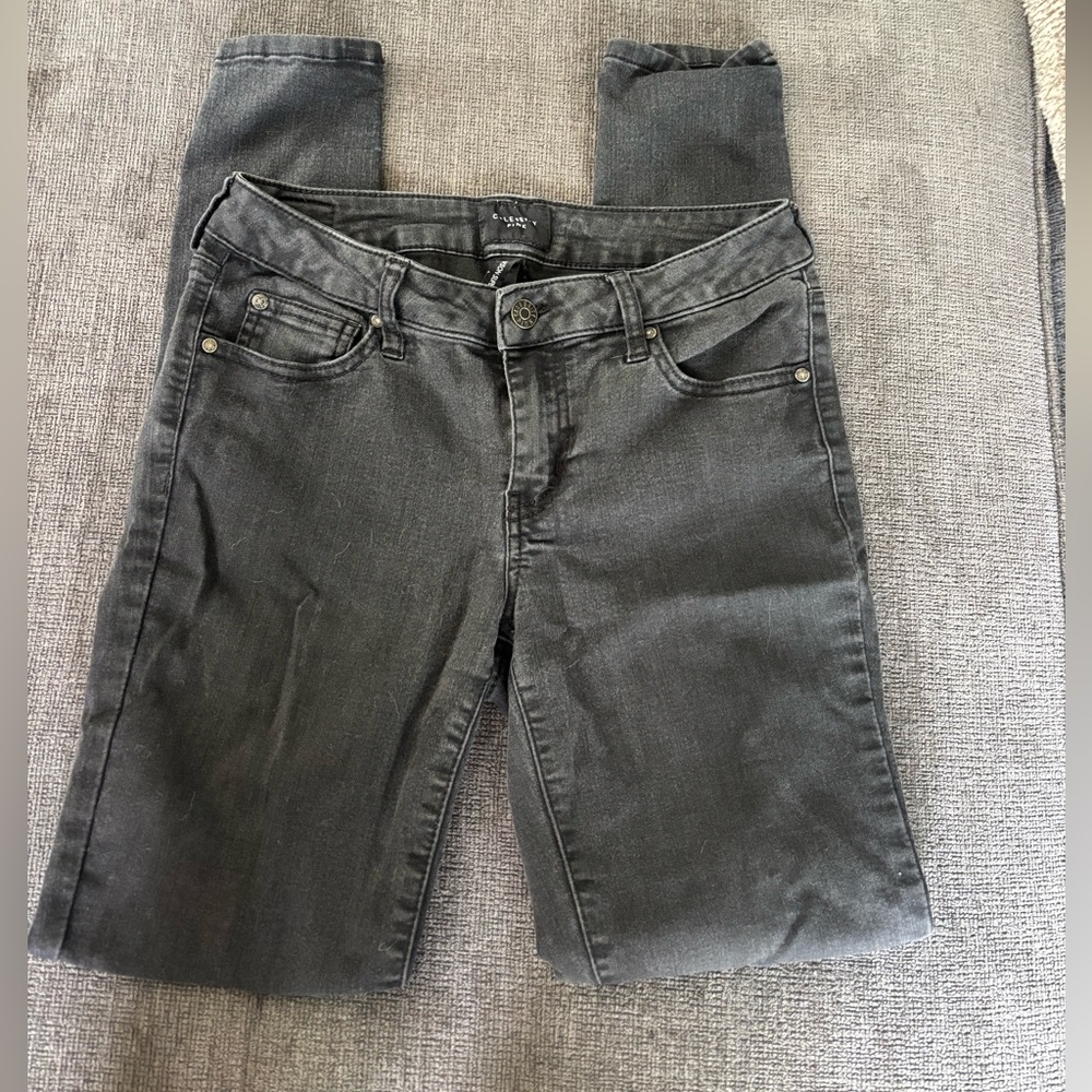 Celebrity Pink Black Skinny Jeans
